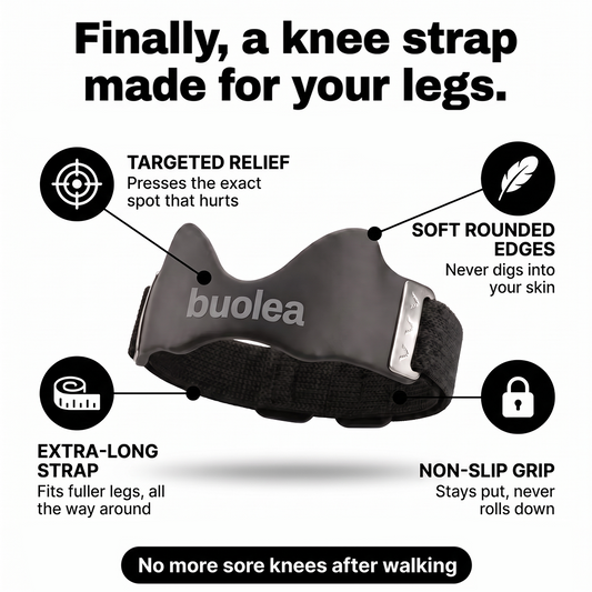 Plus-Size Knee Relief Strap