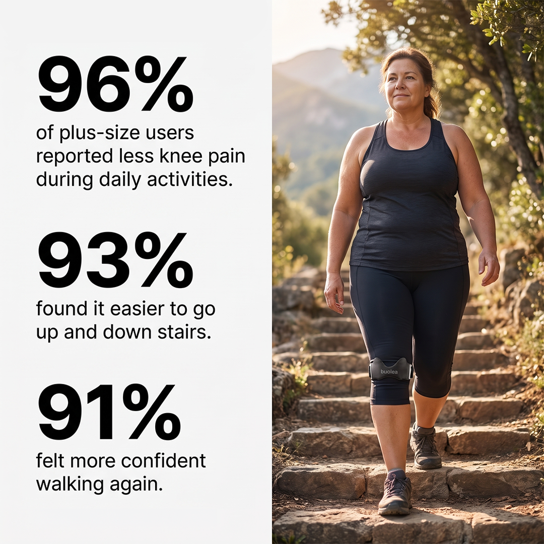 Plus-Size Knee Relief Strap