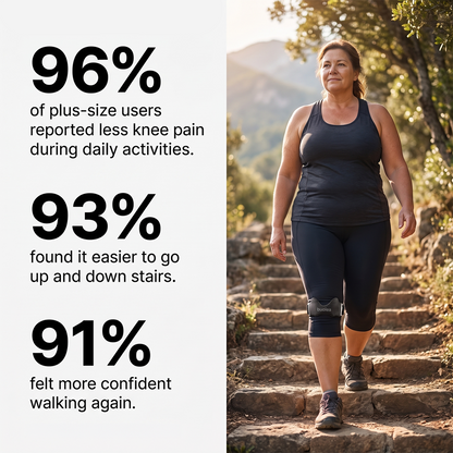 Plus-Size Knee Relief Strap